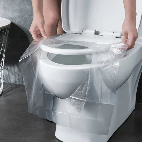 Jednokratne higijenske navlake za WC šolju - Set od 50 komada - BESPLATNA POŠTARINA