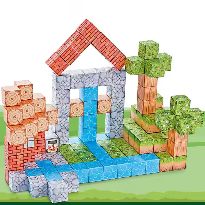 Set svijetlećih Minecraft  magnetnih kocki (10/20 kom) - BESPLATNA POŠTARINA