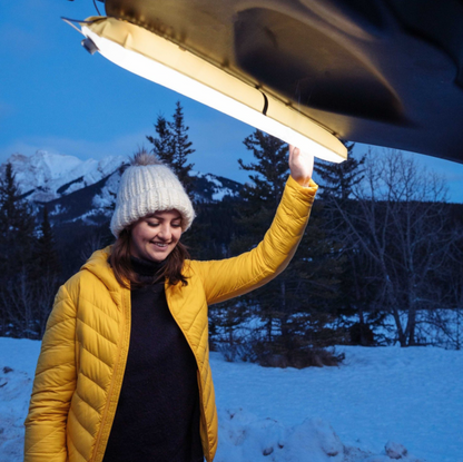 LED lampa za kampovanje sa dva načina punjenja - solar + USB - BESPLATNA POŠTARINA