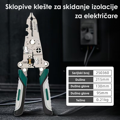 Višenamjenska kliješta za brzo i precizno rezanje i skidanje žica - BESPLATNA POŠTARINA