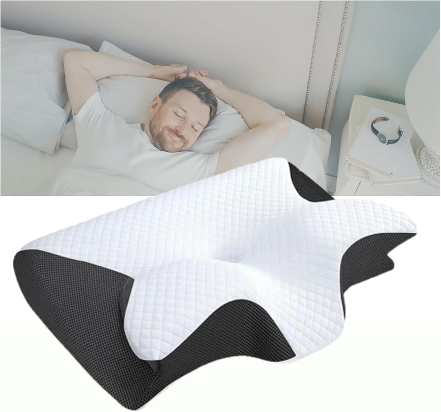 Ergonomski jastuk za bolji san i pravilno držanje vrata - BESPLATNA POŠTARINA