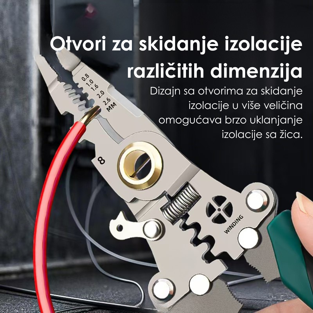 Višenamjenska kliješta za brzo i precizno rezanje i skidanje žica - BESPLATNA POŠTARINA