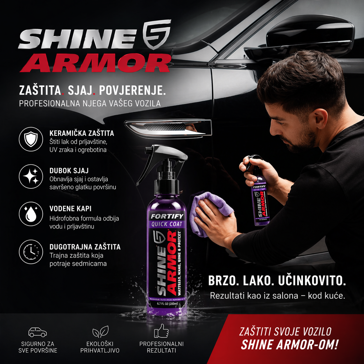 Premium keramički premaz – zaštita i ogledalo efekat! - BESPLATNA POŠTARINA