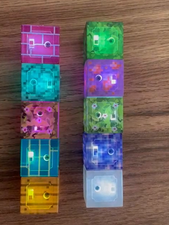 Set svijetlećih Minecraft  magnetnih kocki (10/20 kom) - BESPLATNA POŠTARINA