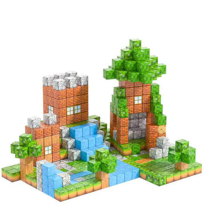 Set svijetlećih Minecraft  magnetnih kocki (10/20 kom) - BESPLATNA POŠTARINA