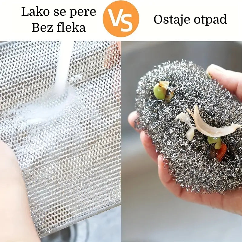 Abrazivne kuhinjske krpe (set 6 kom) - BESPLATNA POŠTARINA