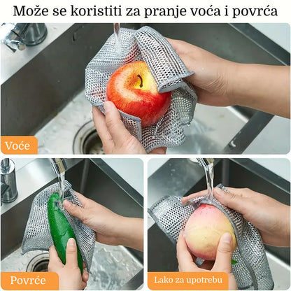 Abrazivne kuhinjske krpe (set 6 kom) - BESPLATNA POŠTARINA
