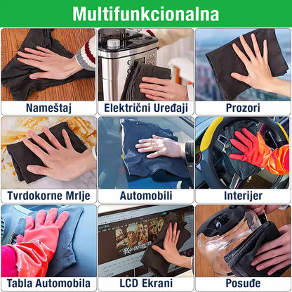 Mikrofiber krpe za savršeno čišćenje – 5 komada - BESPLATNA POŠTARINA