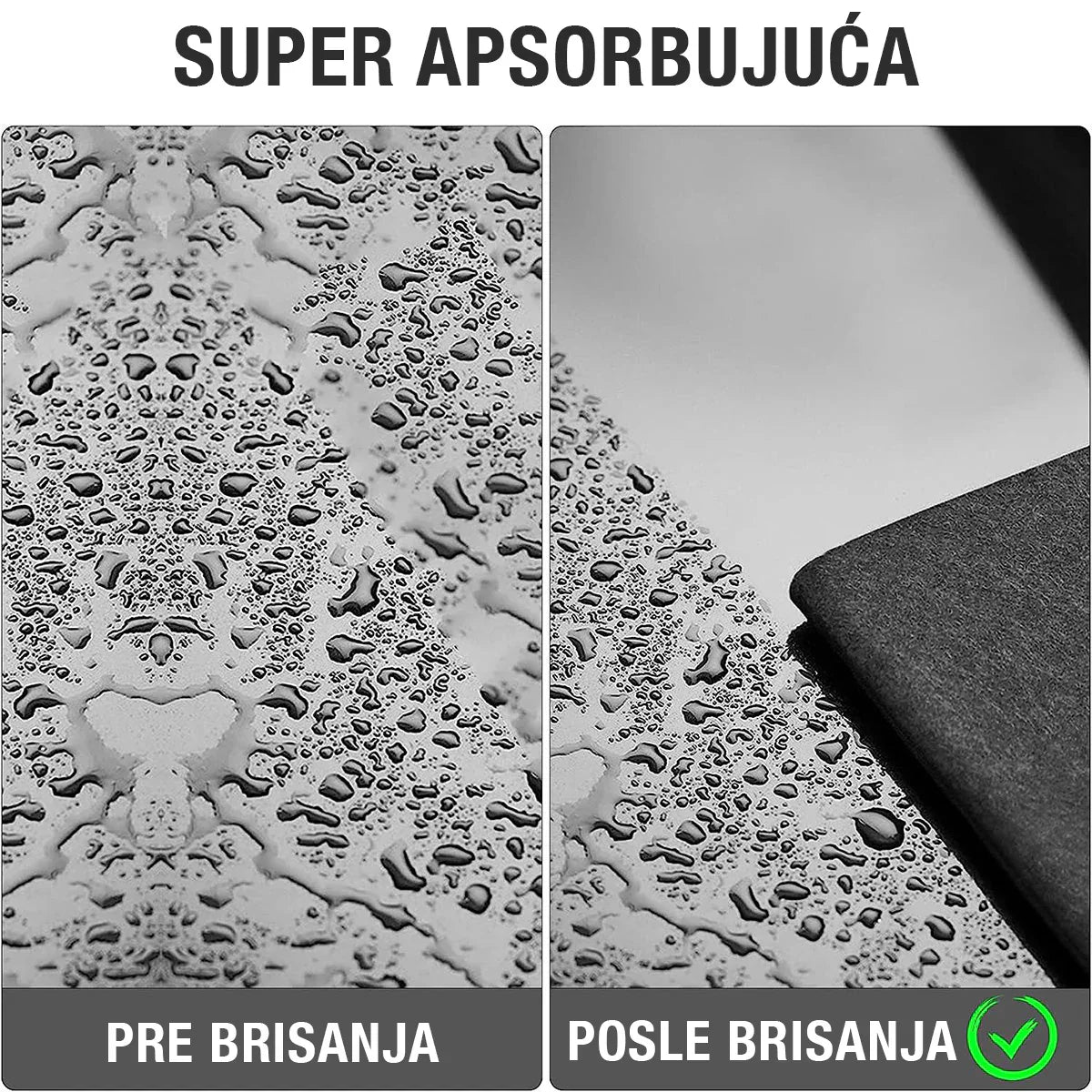Mikrofiber krpe za savršeno čišćenje – 5 komada - BESPLATNA POŠTARINA